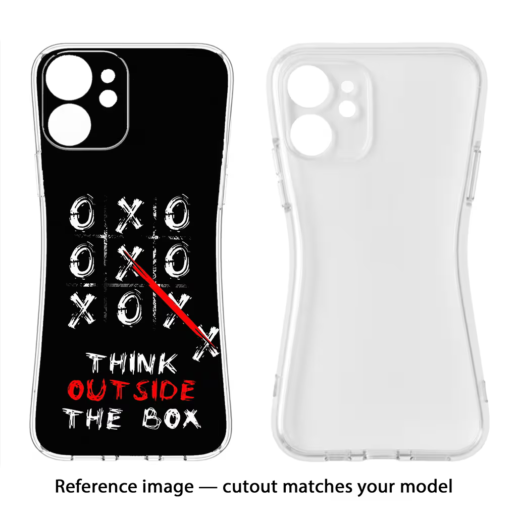 Think out of the BOX Samsung A14 5G Soft Case Back Cover by Casekaro