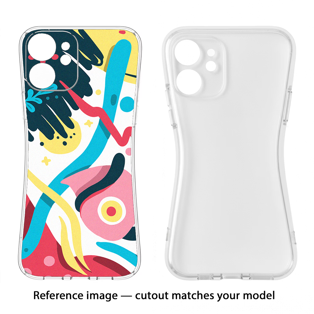 Trippy Vivo X200 FE Soft Case Back Cover by Casekaro