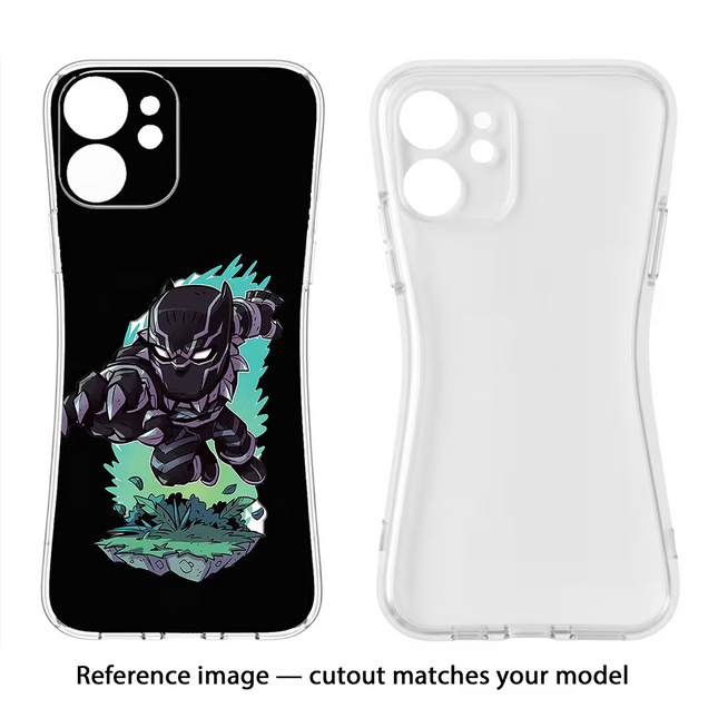 Black Panther Redmi Note 4 Soft Case Back Cover by Casekaro