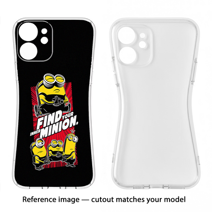 Find your inner Minion Redmi Note 9 Pro/Pro Max Soft Case Back Cover by Casekaro