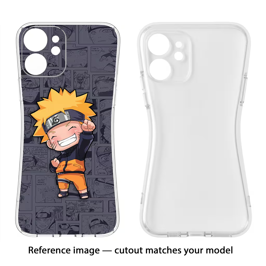 Chota Naruto Redmi Note 13 5G Soft Case Back Cover by Casekaro