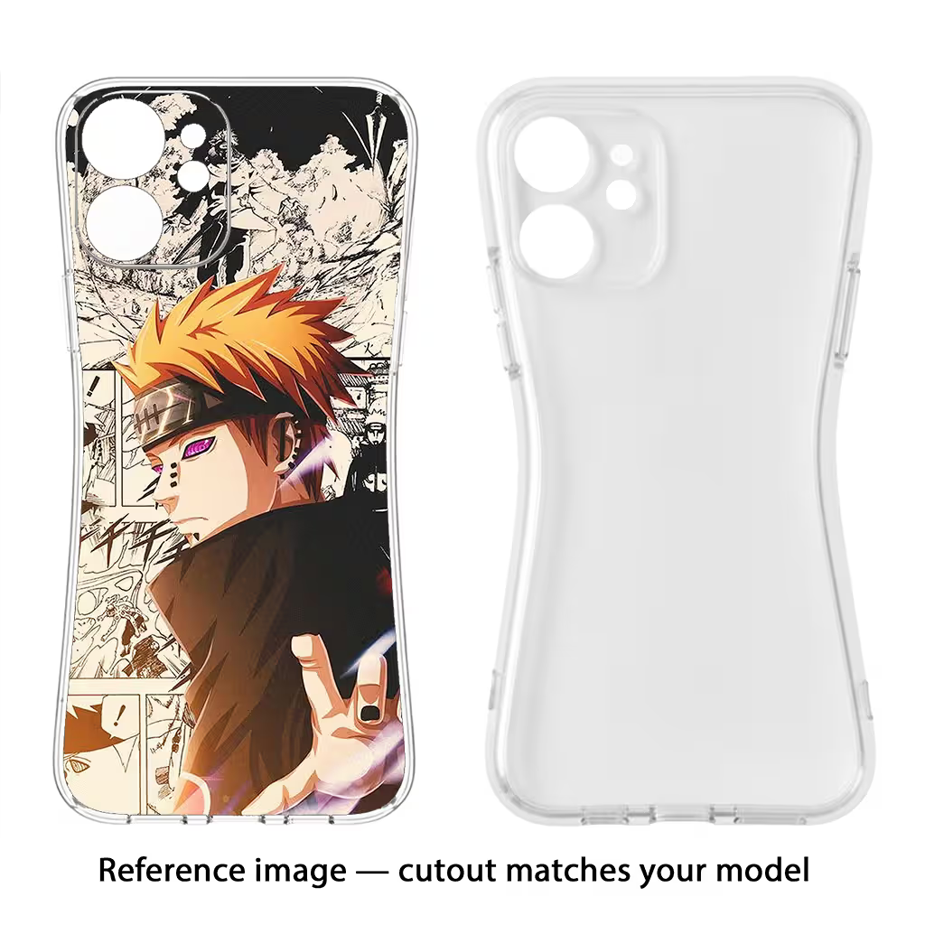 Pain Anime iPhone 8 Plus Soft Case Back Cover by Casekaro