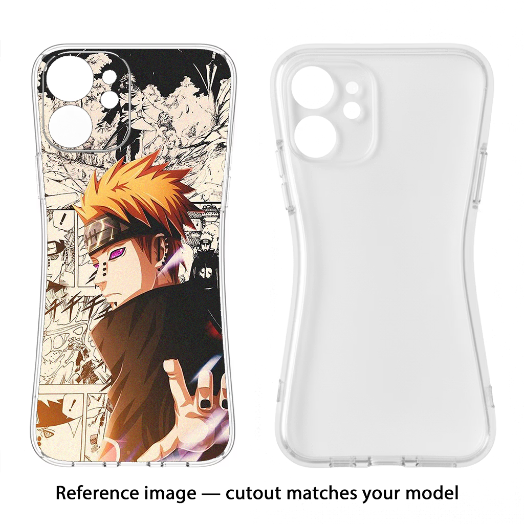 Pain Anime iPhone 15 Pro Soft Case Back Cover by Casekaro