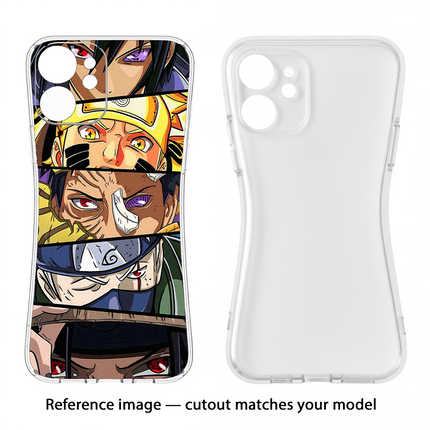 Naruto Character Realme 12 5G Soft Case Back Cover by Casekaro