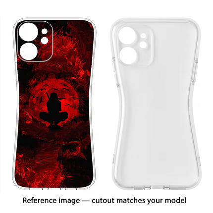 Itachi Uchiha Poco X6 Pro Soft Case Back Cover by Casekaro