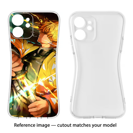 Demon Slayer Oppo Reno12 5G Soft Case Back Cover by Casekaro