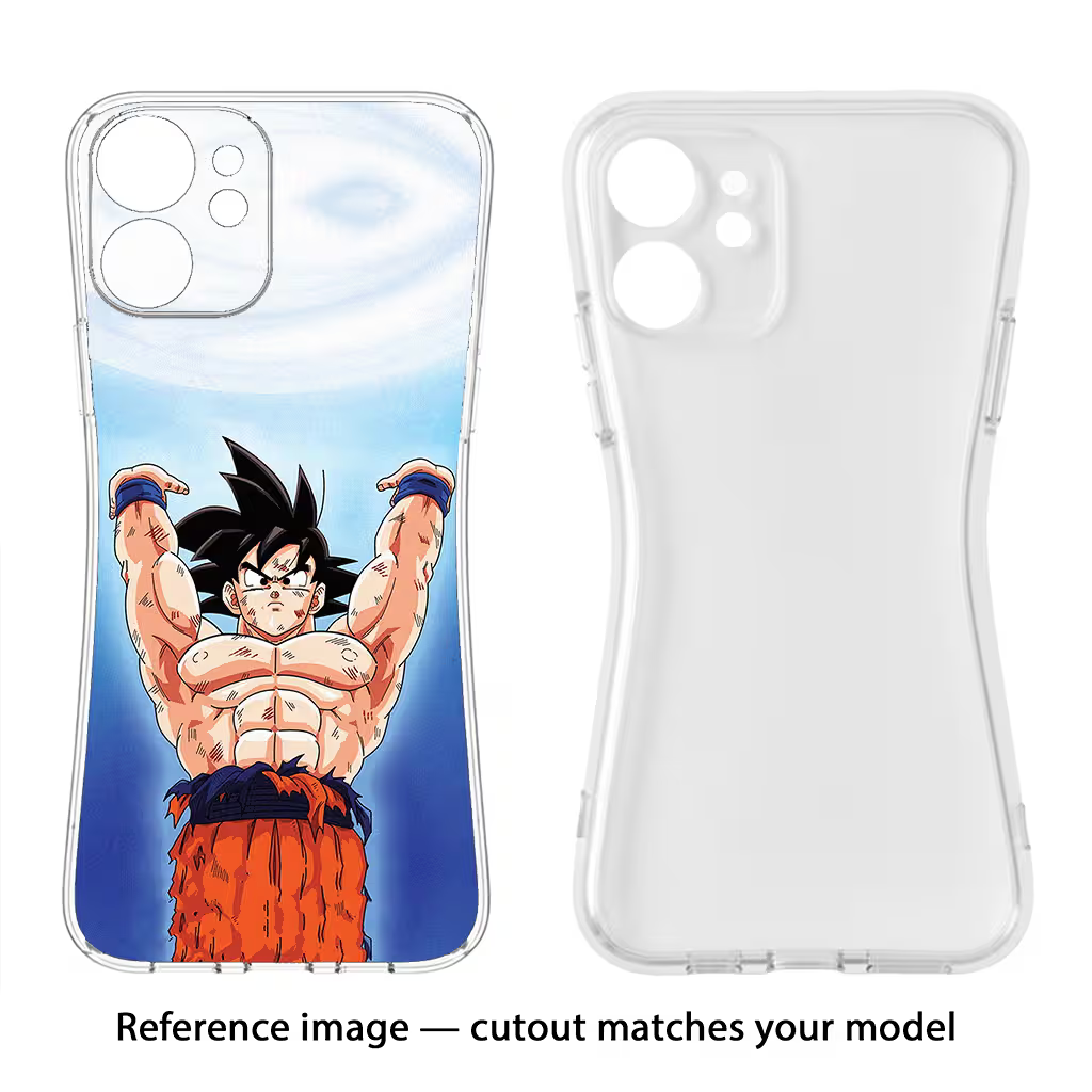 Goku Power iPhone 13 Pro Max Soft Case Back Cover by Casekaro