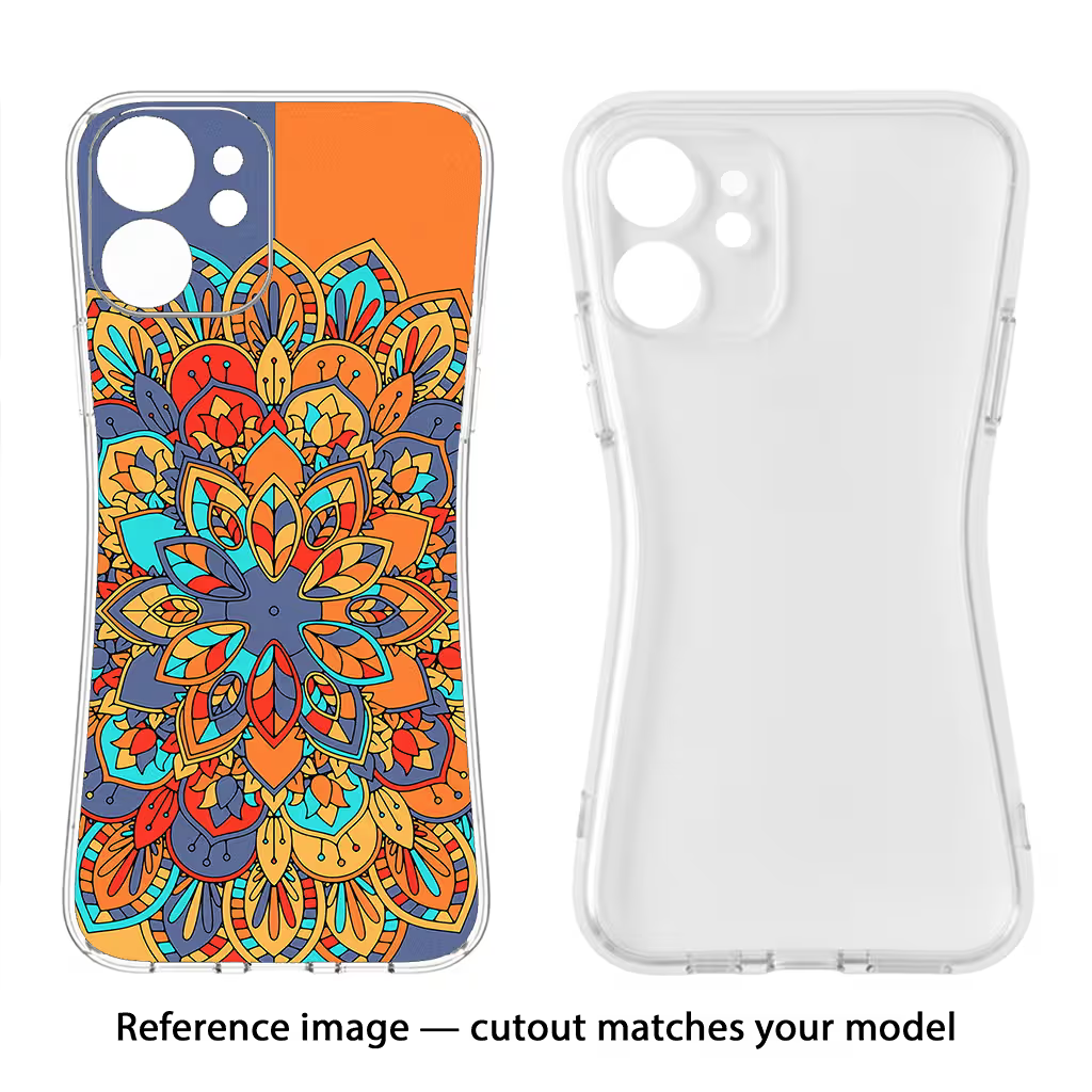 Color Mandala Samsung S10 Plus Soft Case Back Cover by Casekaro