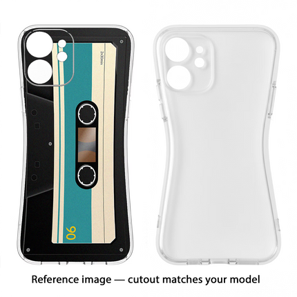 Cassette Moto Edge 40 Neo Soft Case Back Cover by Casekaro