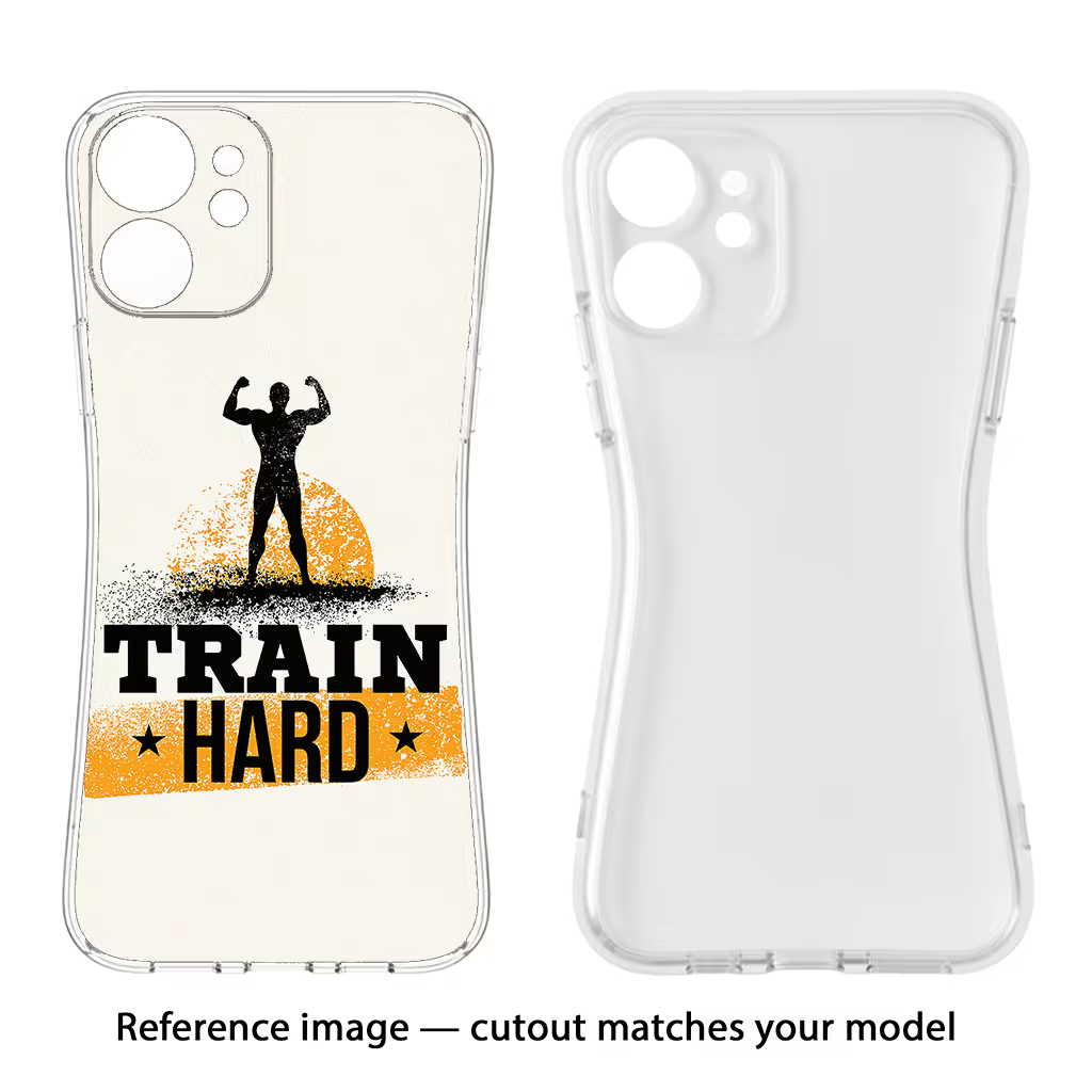 Train Hard Samsung A05s Soft Case Back Cover by Casekaro