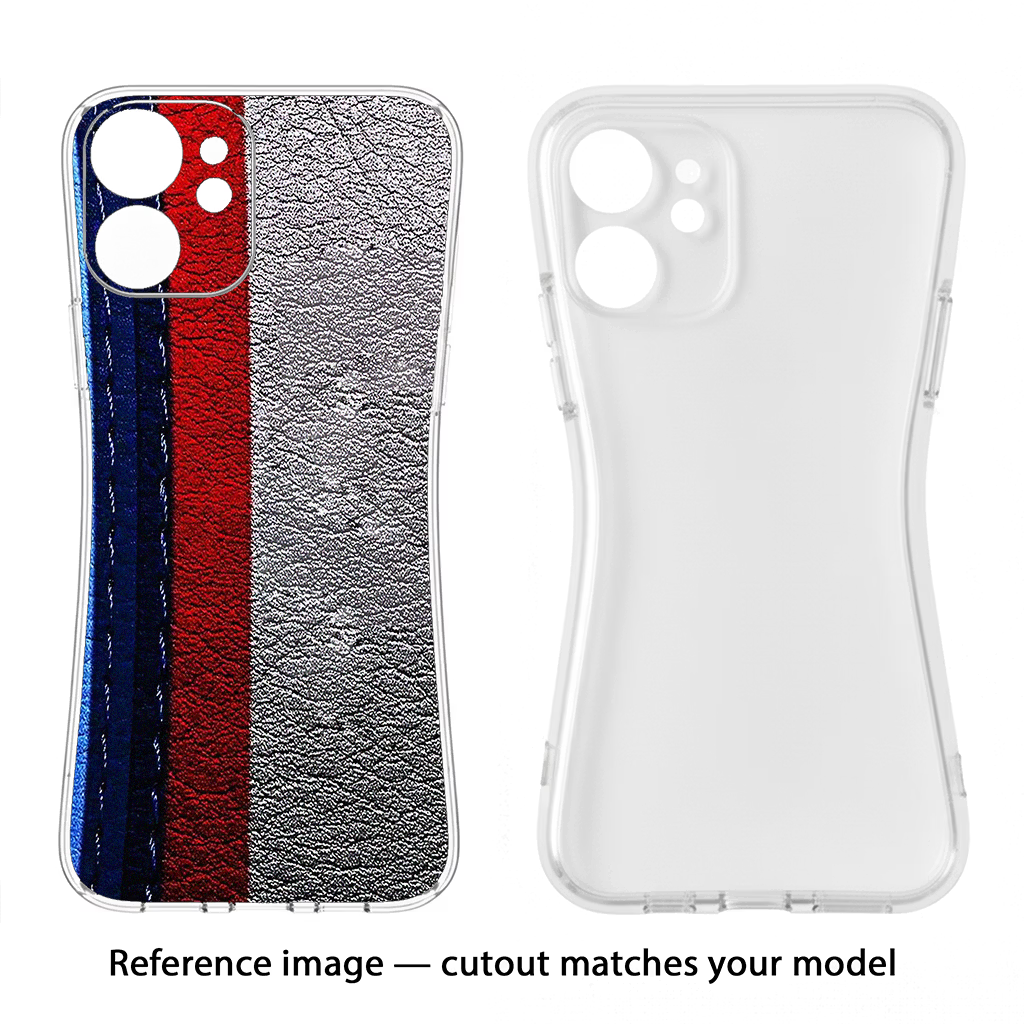 BMW Stripes iPhone 13 Pro Soft Case Back Cover by Casekaro