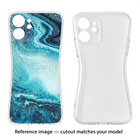 Blue Glitter Marble Realme P2 Pro 5G Soft Case Back Cover by Casekaro