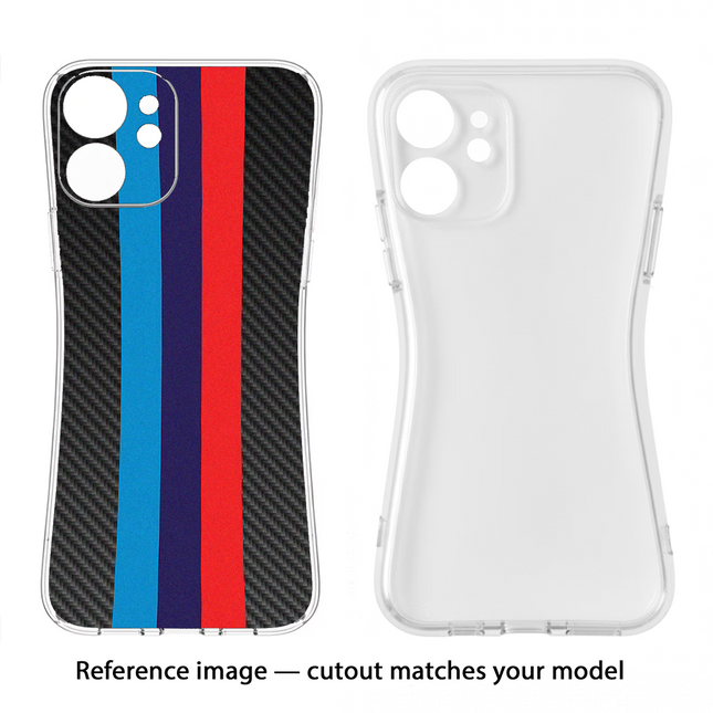BMW Stripes Pattern Redmi A4 5G Soft Case Back Cover by Casekaro