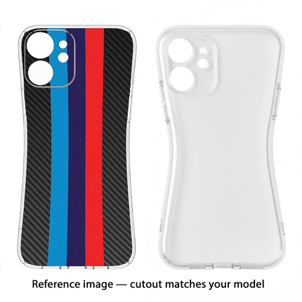 BMW Stripes Pattern CMF by Nothing Phone 1 Soft Case Back Cover by Casekaro