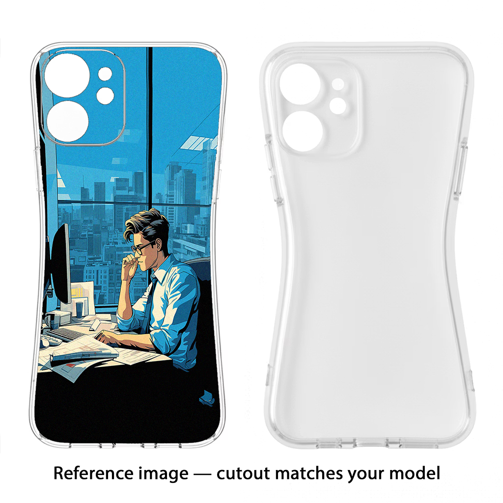 Focused Hustler (AI Generated) Oppo F29 Pro 5G Soft Case Back Cover by Casekaro