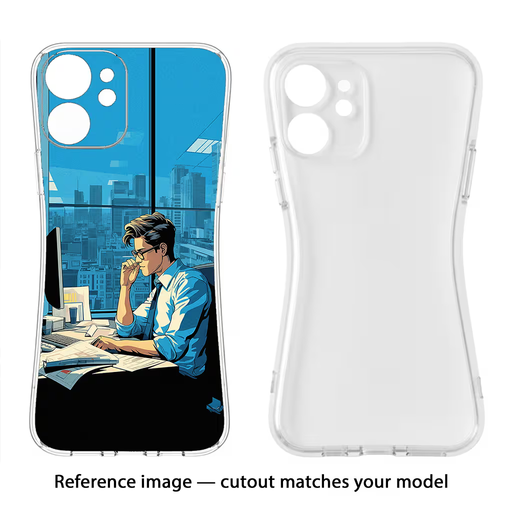 Focused Hustler (AI Generated) Redmi 9 Soft Case Back Cover by Casekaro