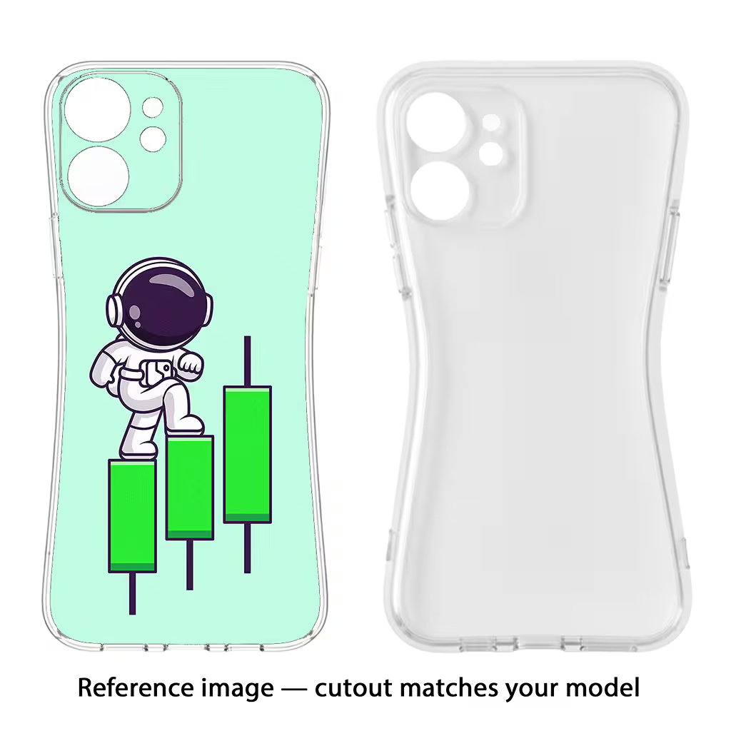 Astronaut Trader Samsung A23 Soft Case Back Cover by Casekaro
