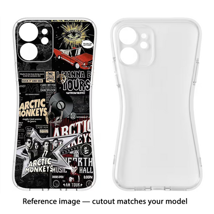 Arctic Monkeys Oppo Reno13 Pro 5G Soft Case Back Cover by Casekaro
