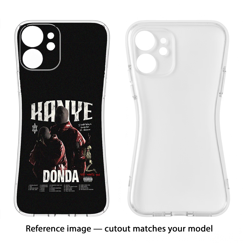 Donda Kanye West Vivo V40 Pro 5G Soft Case Back Cover by Casekaro