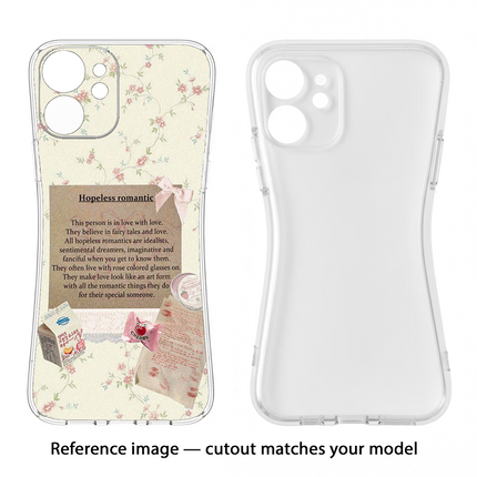 Hopeless Romantic Realme 12x 5G Soft Case Back Cover by Casekaro
