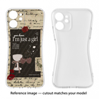 I am just a girl Nokia C12/C12 Pro Soft Case Back Cover by Casekaro