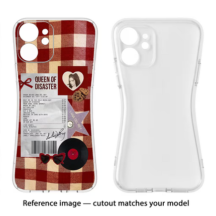 Queen of Disaster Poco X6 Pro Soft Case Back Cover by Casekaro