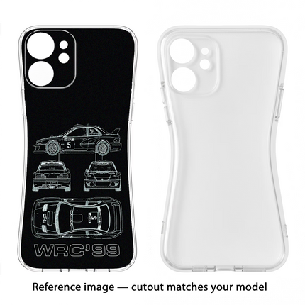WRC'99 Moto Edge 40 Neo Soft Case Back Cover by Casekaro