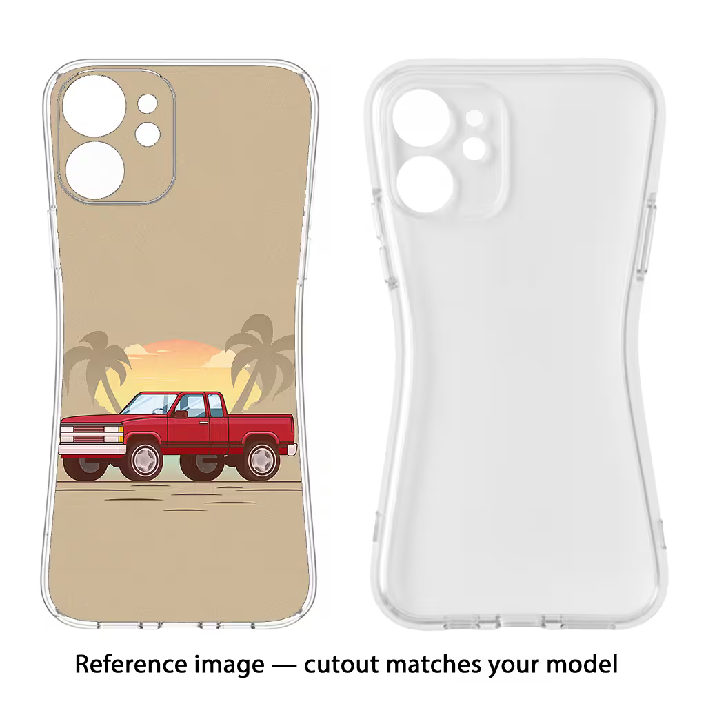 Desert Classic Drive Vivo V23E 5G Soft Case Back Cover by Casekaro
