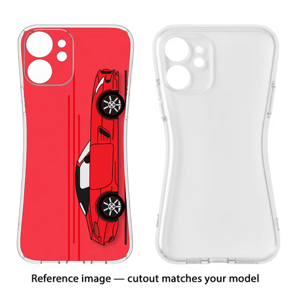 Red Velocity Vivo Y16 Soft Case Back Cover by Casekaro