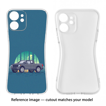 Retro Garage Vibe Nothing Phone 3A Soft Case Back Cover by Casekaro