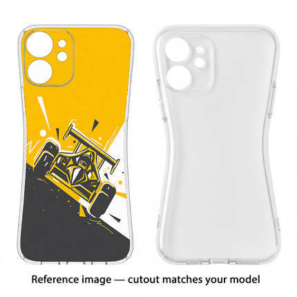 Track King Moto Edge 40 Neo Soft Case Back Cover by Casekaro