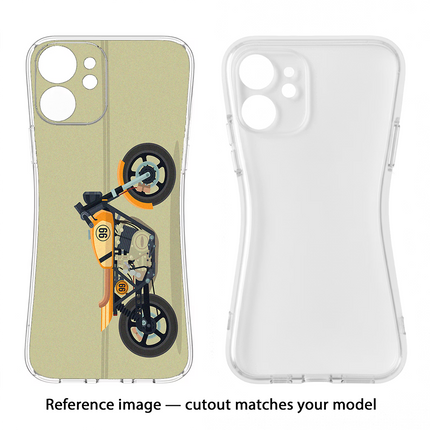 Vertical Speedster Moto Edge 40 Neo Soft Case Back Cover by Casekaro