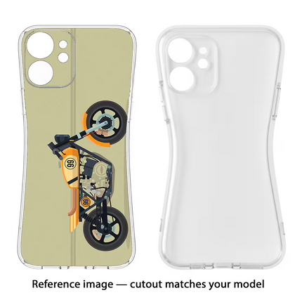 Vertical Speedster Vivo Y16 Soft Case Back Cover by Casekaro
