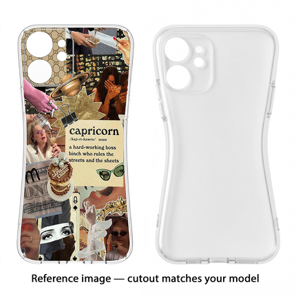 Capricorn Zodiac iPhone 16e Soft Case Back Cover by Casekaro