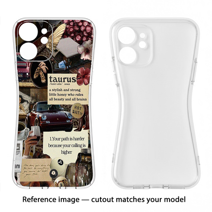 Taurus Zodiac iPhone 16e Soft Case Back Cover by Casekaro