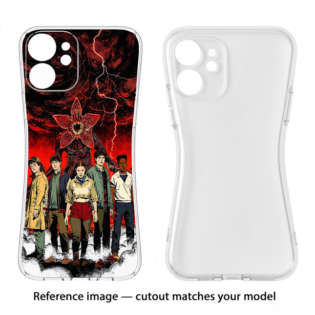 Ordinary Things Characters Redmi 8A Soft Case Back Cover by Casekaro