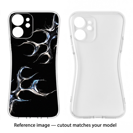 Chrome Tribal Vivo Y16 Soft Case Back Cover by Casekaro