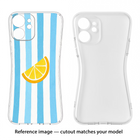 Summer Lemon Nokia C12/C12 Pro Soft Case Back Cover by Casekaro