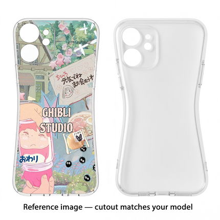 Studio Ghibli iPhone 16e Soft Case Back Cover by Casekaro