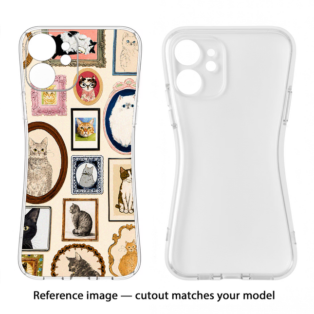Mirror Cats Redmi 8A Soft Case Back Cover by Casekaro