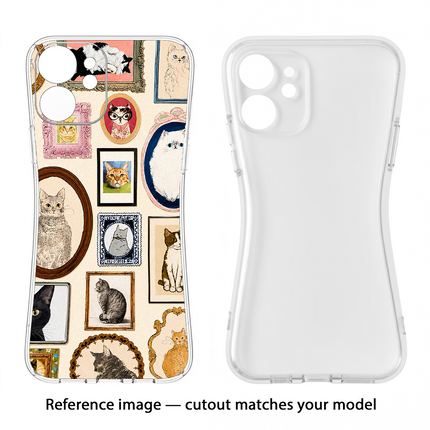 Mirror Cats iPhone 16e Soft Case Back Cover by Casekaro