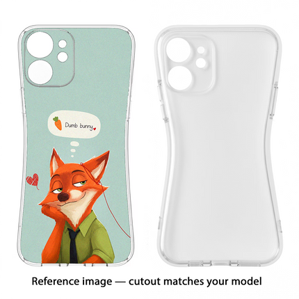 Nick Charm Redmi Note 7S Soft Case Back Cover by Casekaro