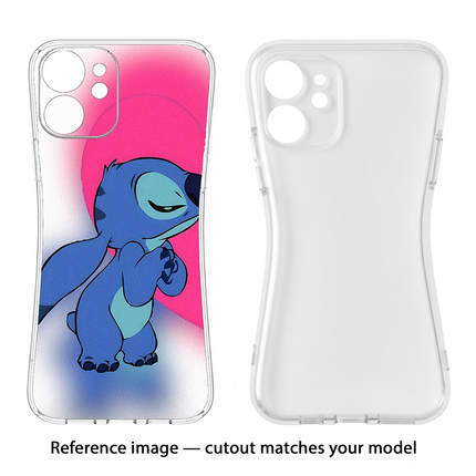 Stitch Hug Oppo Reno12 5G Soft Case Back Cover by Casekaro