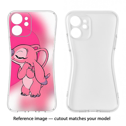 Angel Hug Oppo Reno12 5G Soft Case Back Cover by Casekaro