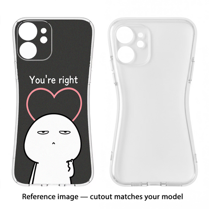 You're Right Samsung S23 FE 5G Soft Case Back Cover by Casekaro