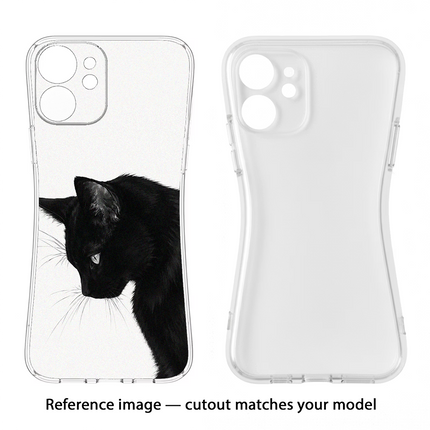 Shadow Gaze iPhone 16e Soft Case Back Cover by Casekaro