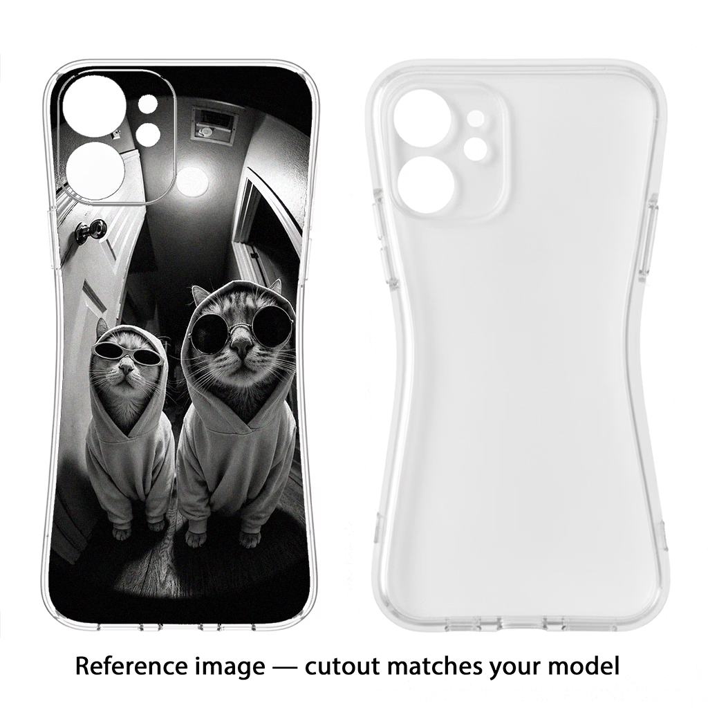 Hood Cats Moto G86 Power Soft Case Back Cover by Casekaro