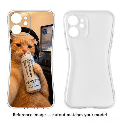 Gamer Cat Energy Nothing Phone 3A Soft Case Back Cover by Casekaro