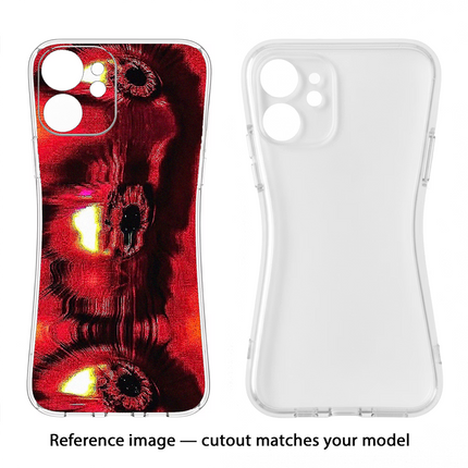 Fire Eye Oneplus 6 Soft Case Back Cover by Casekaro