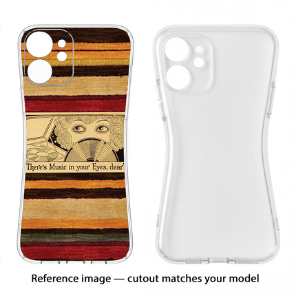 Vinyl Stripes Vivo X60 Pro+ Soft Case Back Cover by Casekaro